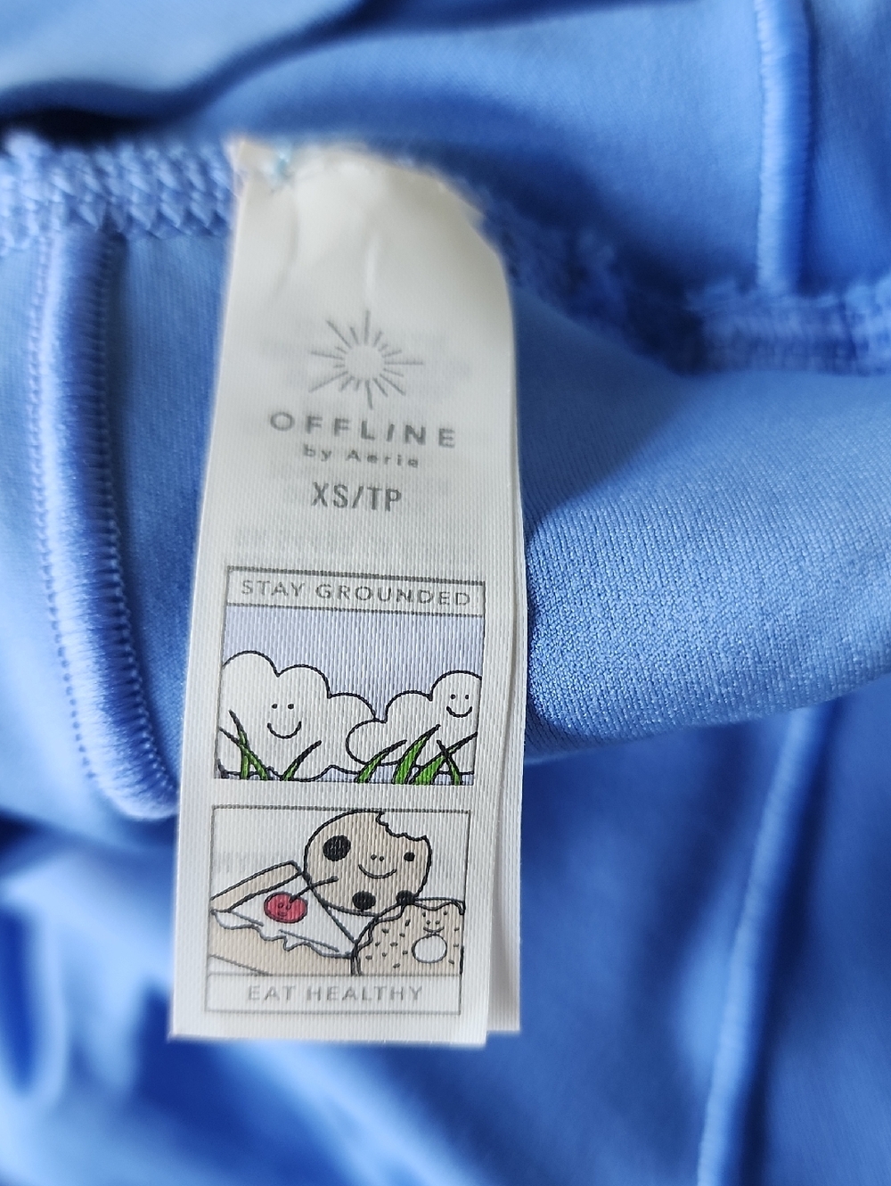 OFFLINE By Aerie Real Me Bubble Skort, Laundry Blue - Picture 7 of 10